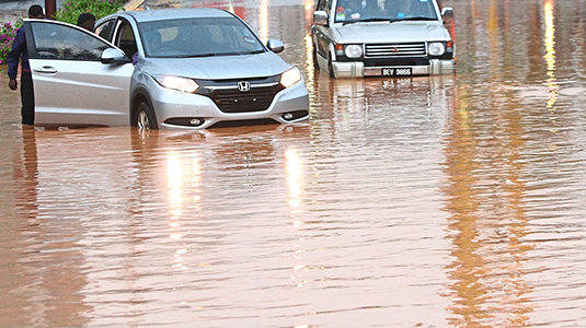 Inondation Poste Centrale